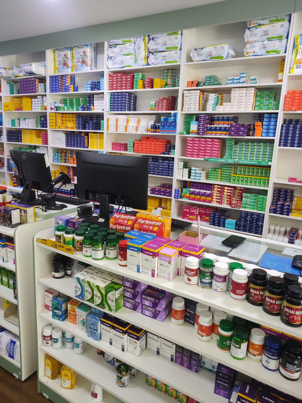Interior da Drogaria